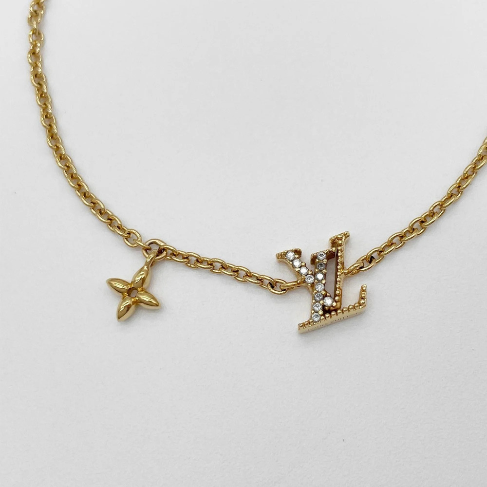 LOUIS VUITTON Gold Charm Bracelet - Picture 2 of 8